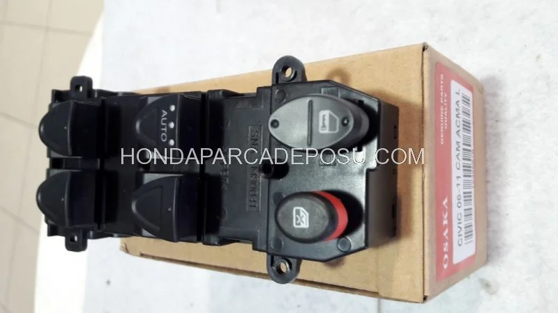 HONDA CİVİC SOL TARAF DÖRTLÜ CAM AÇMA DÜĞMESİ 2008, 2009, 2010, 2011